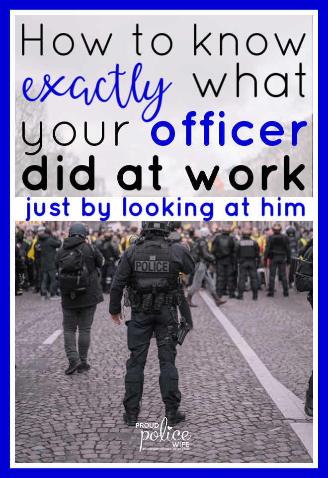 How to know exactly what your officer did at work (just by looking at him) |#police |#officer