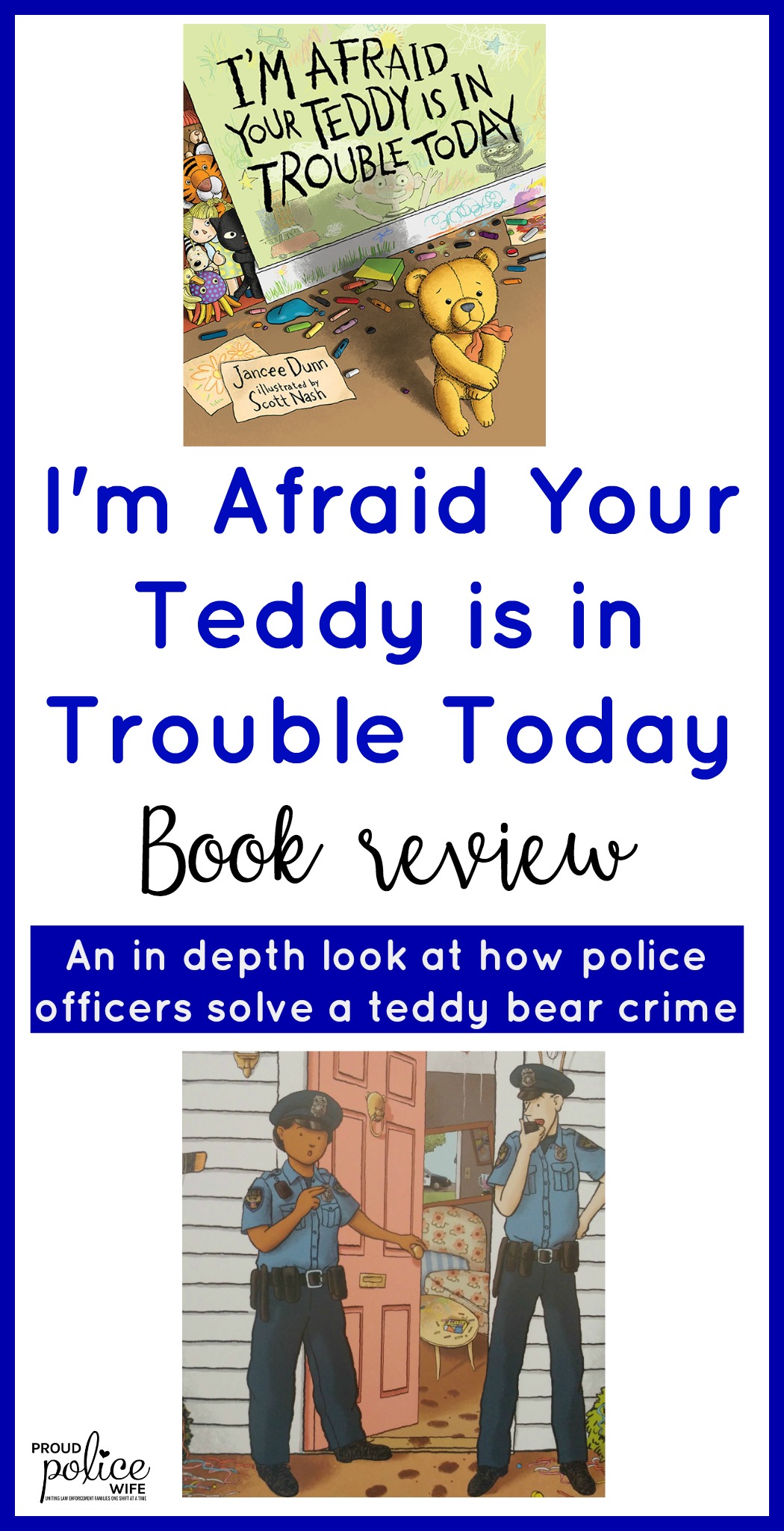 I'm Afraid Your Teddy is in Trouble Today Book Review