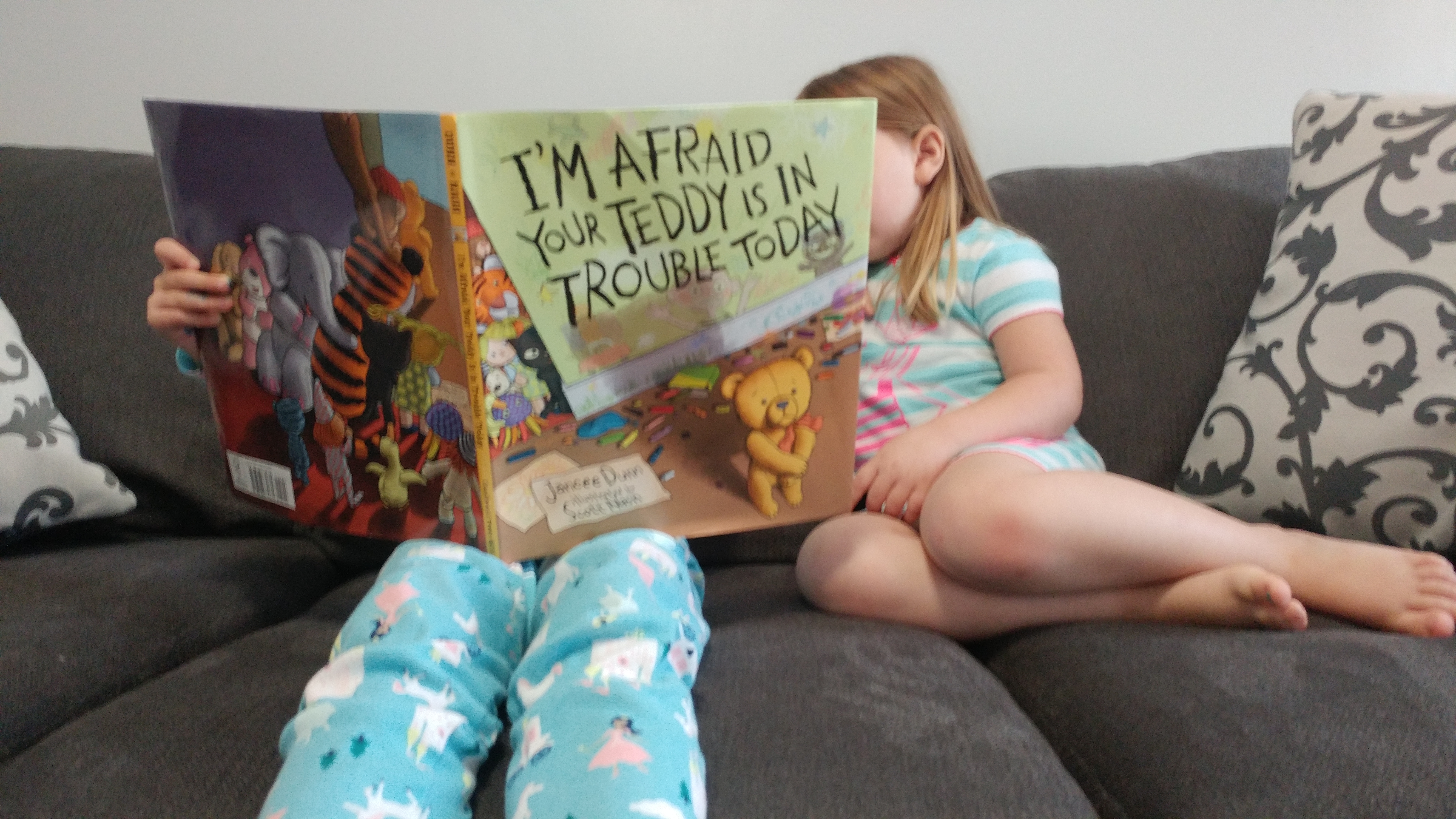 I'm Afraid Your Teddy is in Trouble Today Book Review