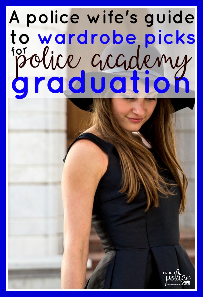What to wear to a police academy graduation | proud police wife| #policewife | #policeacademy | #graduationdress | #thinblueline