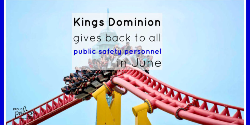 Kings Dominion gives back to all public safety personnel in June |#kingsdominion |#freeadmission |#publicsafety