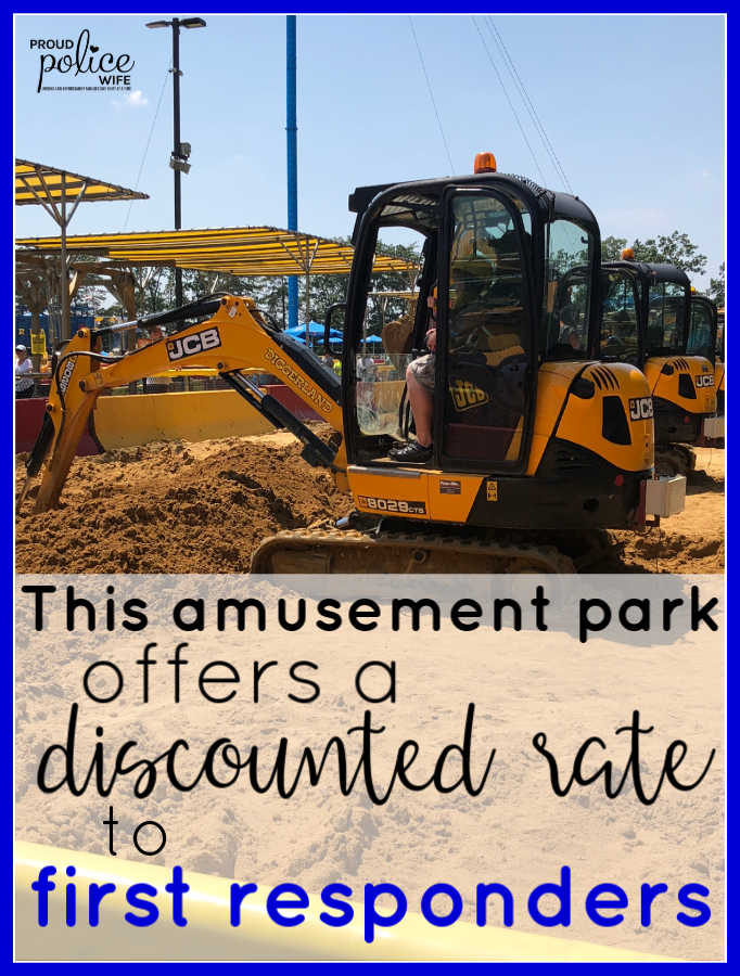 This amusement park offers a discounted rate to first responders |#diggerland |#firstresponders