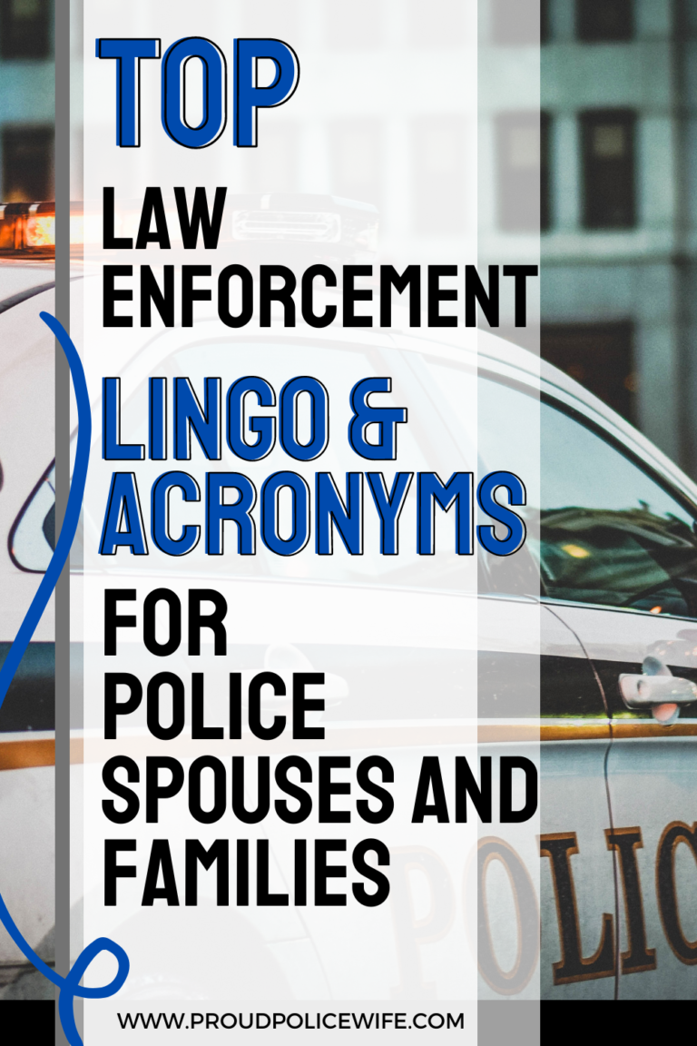 police lingo responses