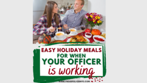 a couple eating a holiday meal